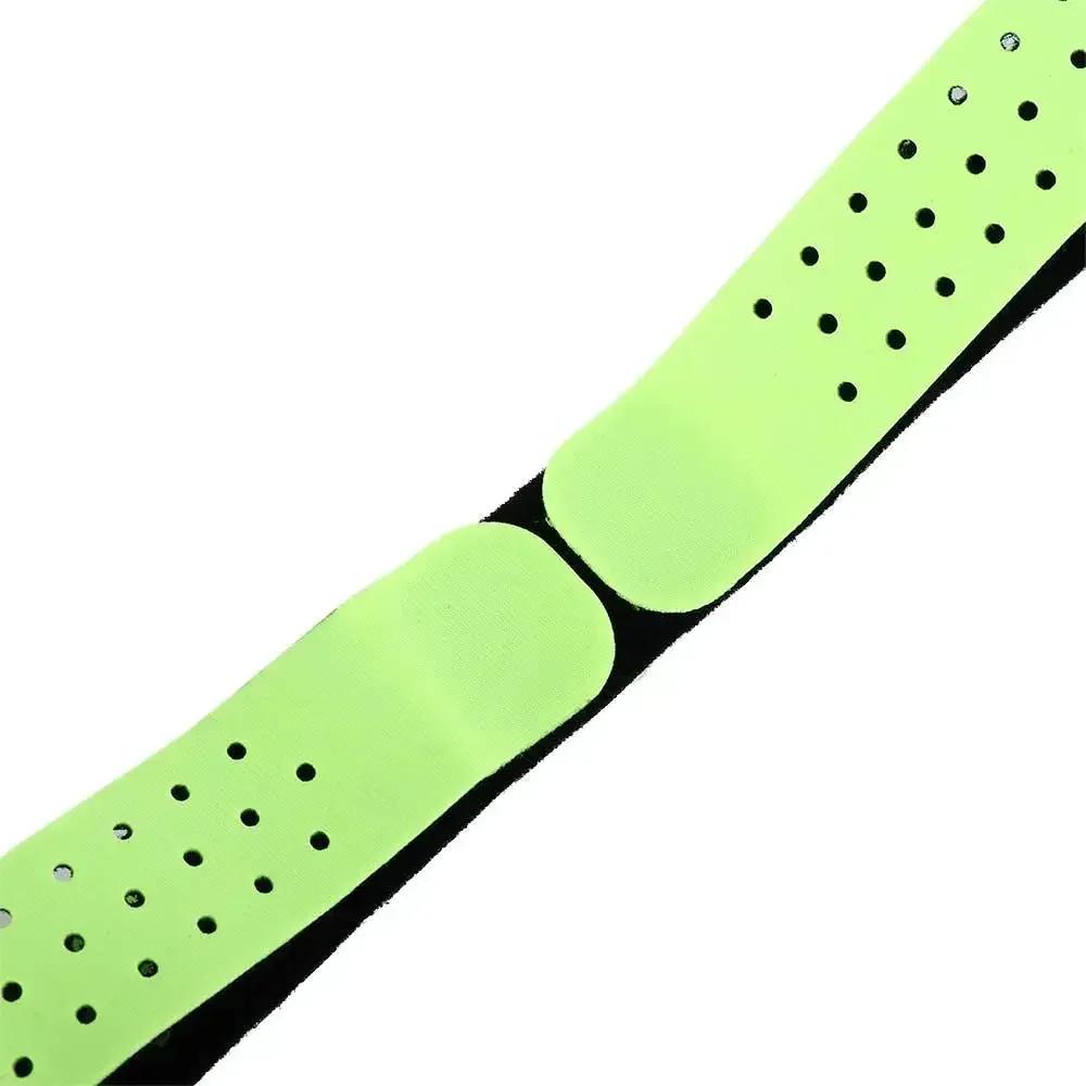 Adjustable Armband Heart Rate Monitor Soft Strap Breathable Replacement Armband Compatible For Scosche Garmin Wahoo Tickr Xoss