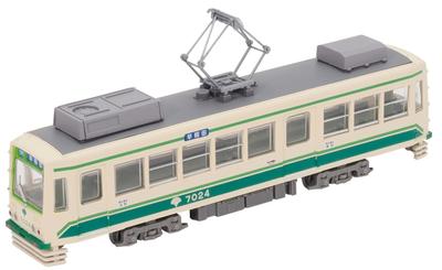 TOMYTEC Railway Collection Tetsuro Tokyo Metropolitan Bureau of Transportation 7000 Series Updated Car with New Paint and Directional Diorama Supplies