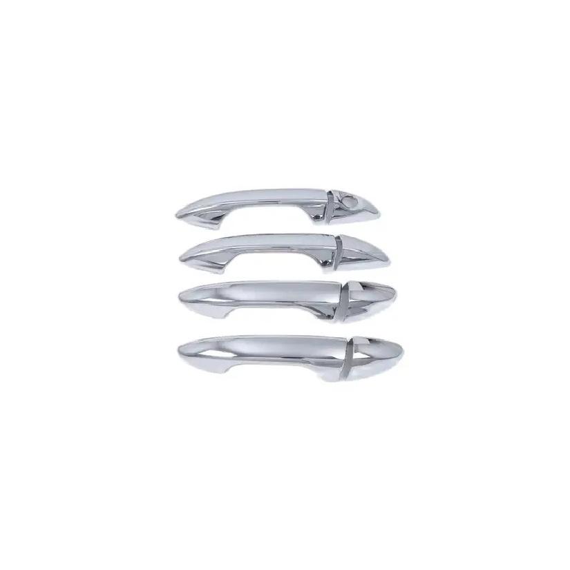 Pour Hyundai i20 Coupe Active GB MK2 2015 - 2018   Couvercles de Poignée de Porte Moulure Autocollant ABS Chrome Accessoires de Style de Voiture