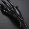 Elegant Hand Chain Finger Ring Bracelet For Women Simple Gold Color Connecting Harness Hand Bracelets Trendy Party Jewelry Gifts