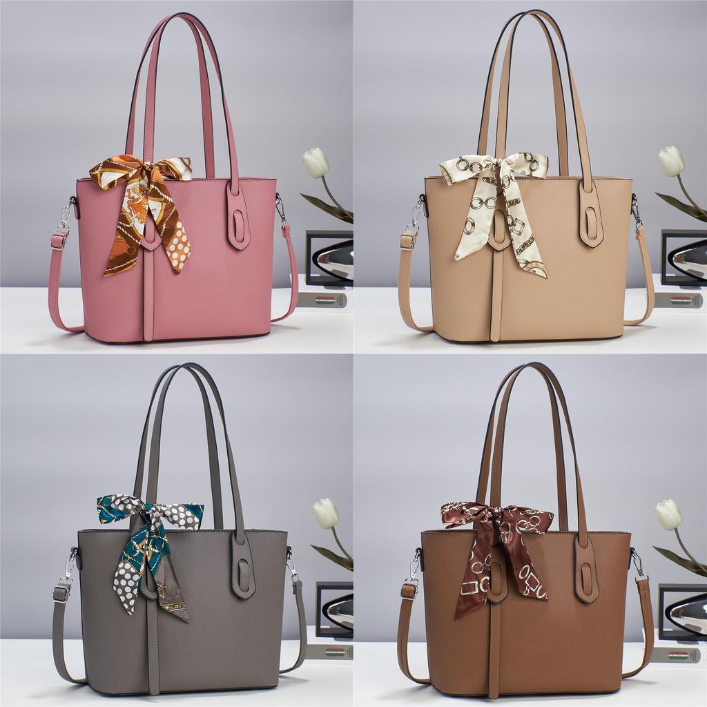 Borsa Tote Piccola Capacità Borsa a Mano in PU Con Tasche con Zip Per Uso Quotidiano Donna