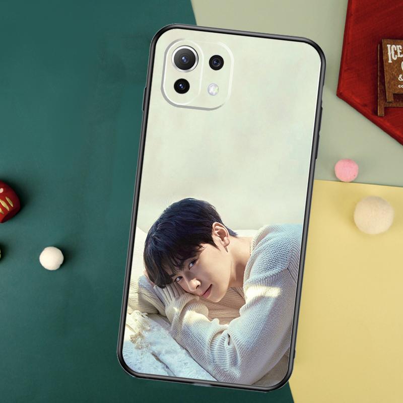 Cha Eun Woo Korean actor singer Case For Xiaomi 14T Pro 11T 12T 13T 13 14 15 Ultra POCO X7 Pro X3 X5 M6 F5 F6 X6 Pro Cover