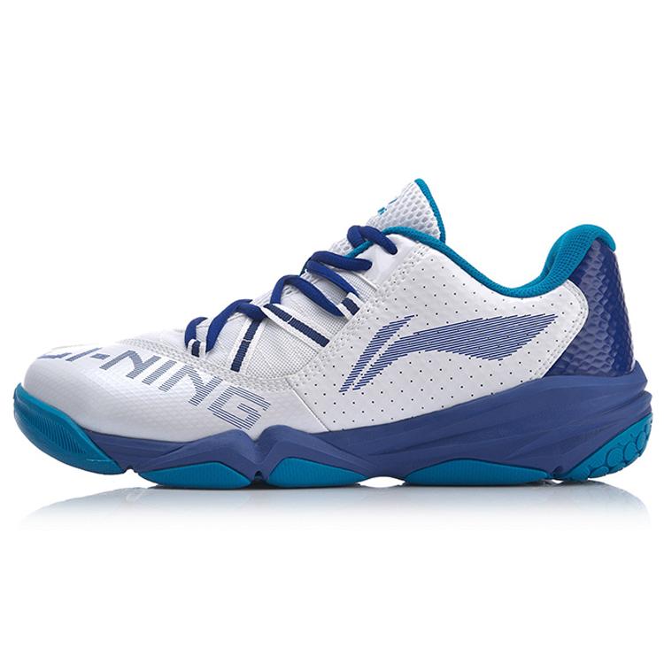 

LiNing Dovega Износостойкие Нескользящие Легкие Низкие Кроссовки для Бега Унисекс Белый Синий 44