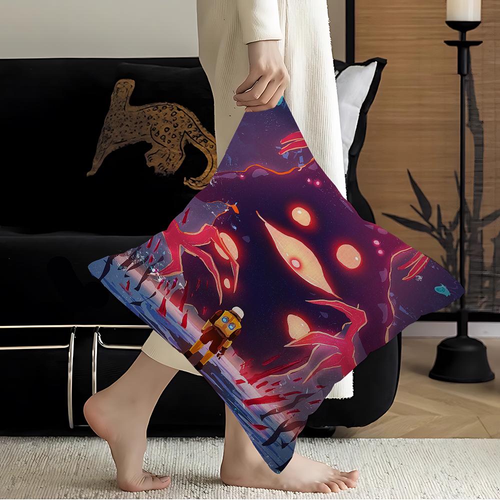 Risk Of Rain Personalized Picture Text Home Decorative Pillows Household Gifts 45x45cm