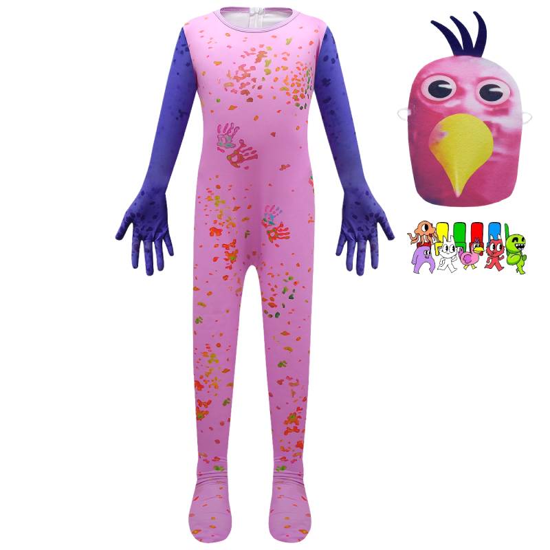Banban Of Garden Opila Fugl Kostymesett Barn Jumpsuit Halloween Rollelek