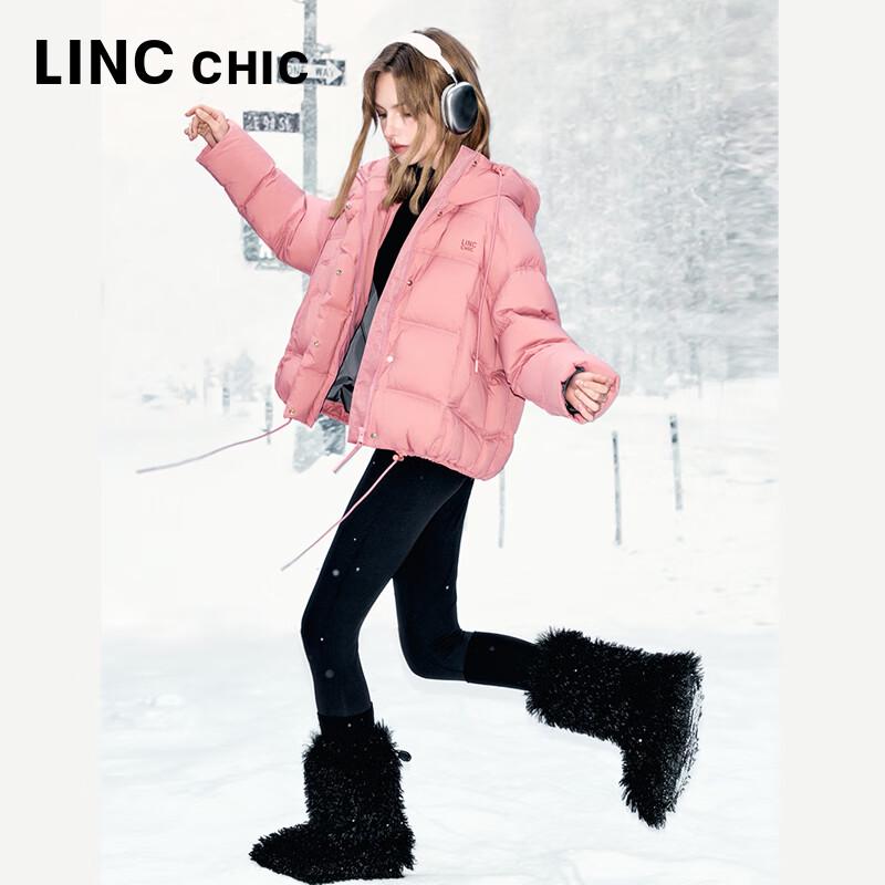 Jinyujie Women's 2025 Winter Stand Collar Short Down Jacket