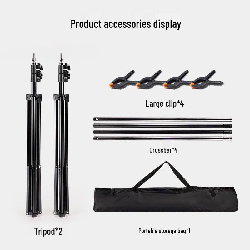 UOSU Portable 3x3m Telescopic Background Stand