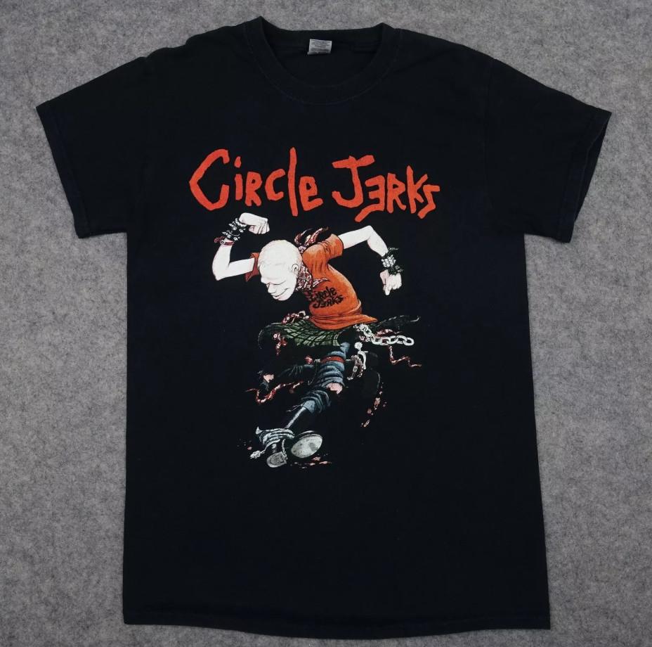 

Circle Jerks Band Graphic Hardcore Punk Rock T-shirt, size S-4XL 3XL