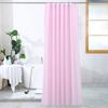 Solid Color Bathroom Curtains Opaque Partition Curtain Shower Curtains  Home Decoration