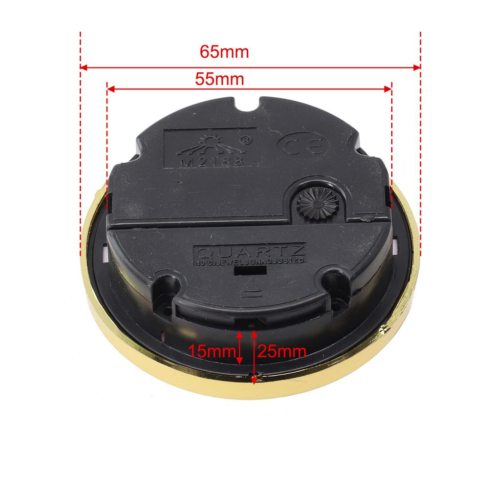 Inserciones de números romanos Movimiento Inserción de reloj de cuarzo