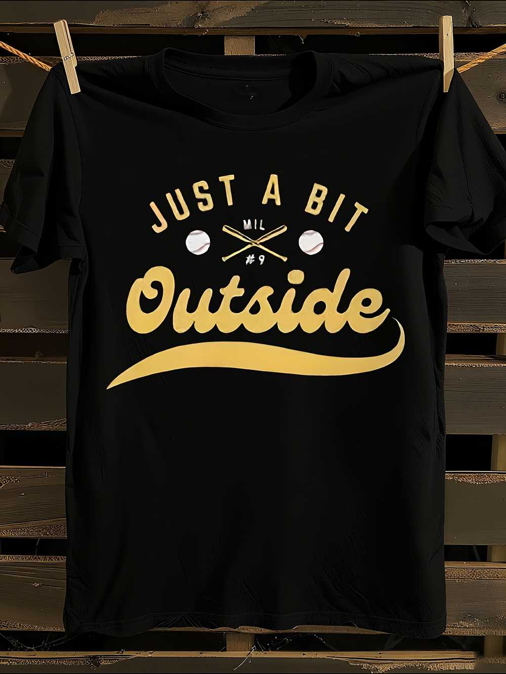 

Bob Uecker Tribute Black T-Shirt L