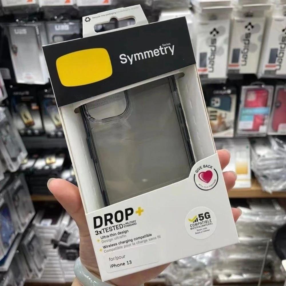 Symmetry Series Transparente Glitzerhülle für IPhone 17 Pro Max Air 16 15 14 13 12 11 Klar Original Ott BOX Sturzsichere Hülle