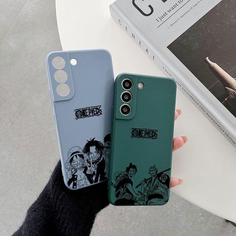 Anime Ones Pieces Manga Phone Case For Samsung Galaxy S26 S25 Ultra S24 S23 S22 Plus S21 S20 FE S26 A37 A57 5G Silicone Cover