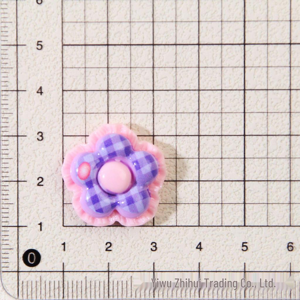 Cute Plaid Lace Fruit DIY Accessory Kit for Shoes, Phone Cases, and Hair Clips