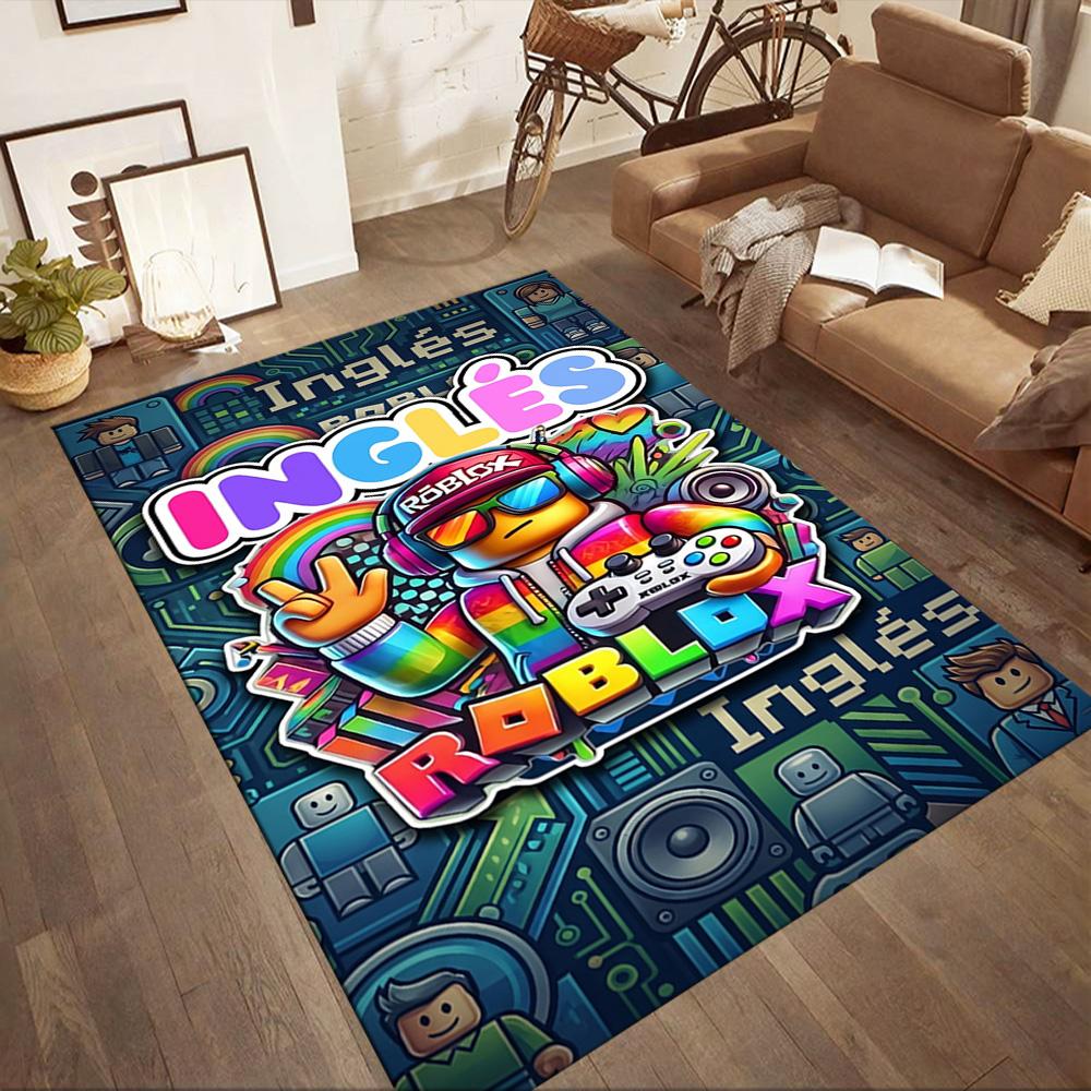Roblox 301 Carpet Design for Entryway Foyer Kitchen Outdoor Anti-slip Rug Decorate Offices Luxury Gift for Birthday, Christmas, Wedding