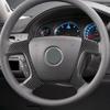 Carbon Fiber Steering Wheel Accent Cover Trim For Tahoe/Silverado/Yukon/Sierra