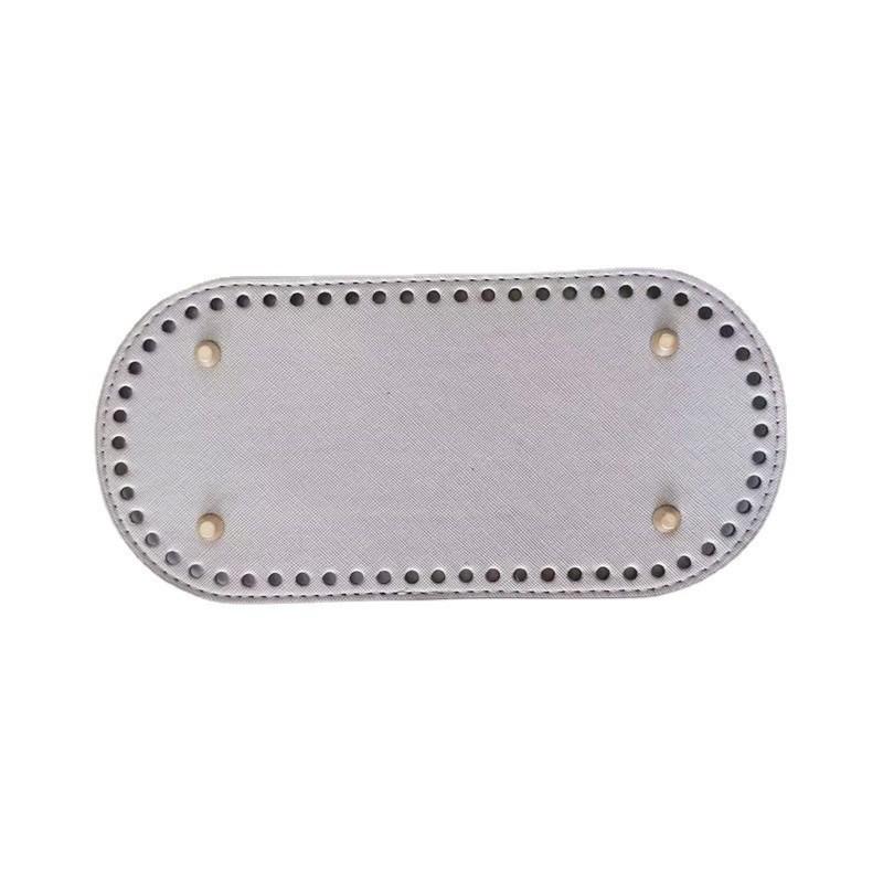 DIY Handmade Oval Bag Base - HyunA Crochet Leather Woven Plate 25*12