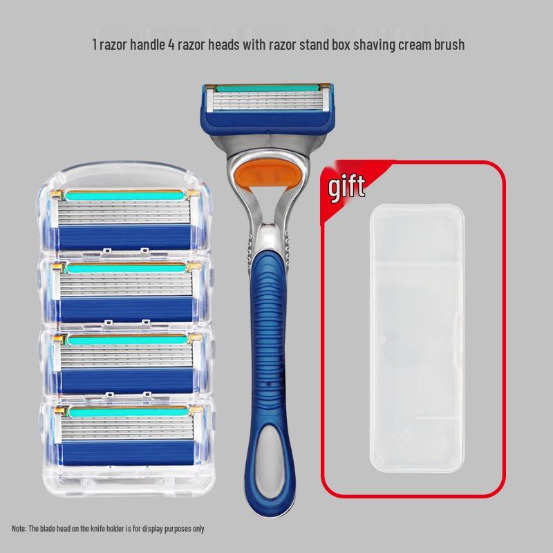 Old-Fashioned Drop-Shipping Compatible Razor: 5-Layer Gillette Fusion5 Shaving Knife