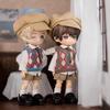 Niannyyhouse OB11 Doll Outfit Set Includes Hat, Shirt, Vest, Tie, Pants, Skirt, Shoes, Socks for 11cm BJD Dolls