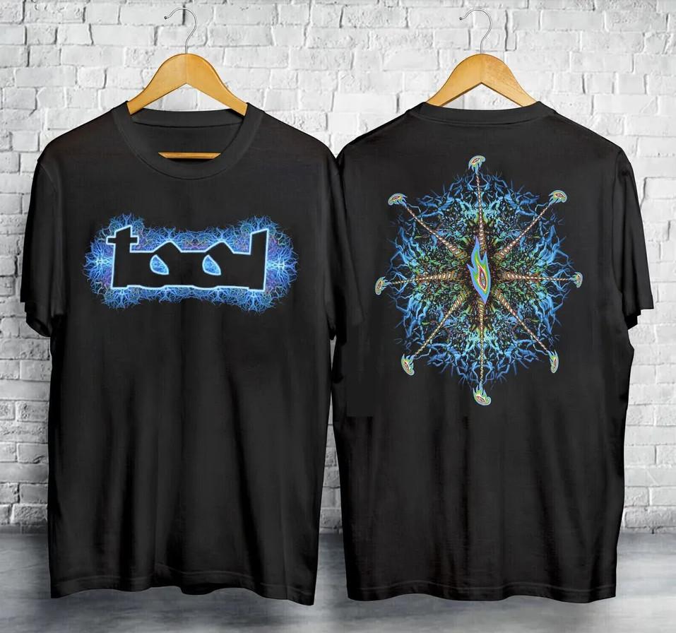 Blue TOOL Nerve Ending Shirt – Heavyweight Men’s Music Band Graphic Tee