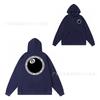 Mens Oversized Hooded Sweatshirt With Letter Print Streetwear Style Cotton Pullover Winter