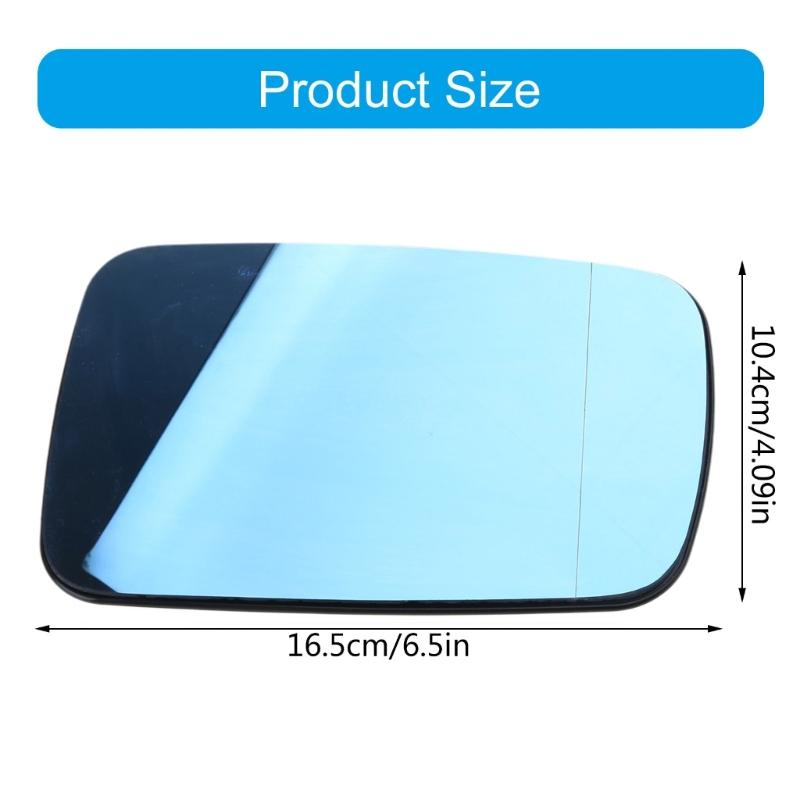 Side Mirror Right/Left Auto Exterior Rearview Mirror Replacement Side Mirror 51168209811 51168165109 for E38 E39