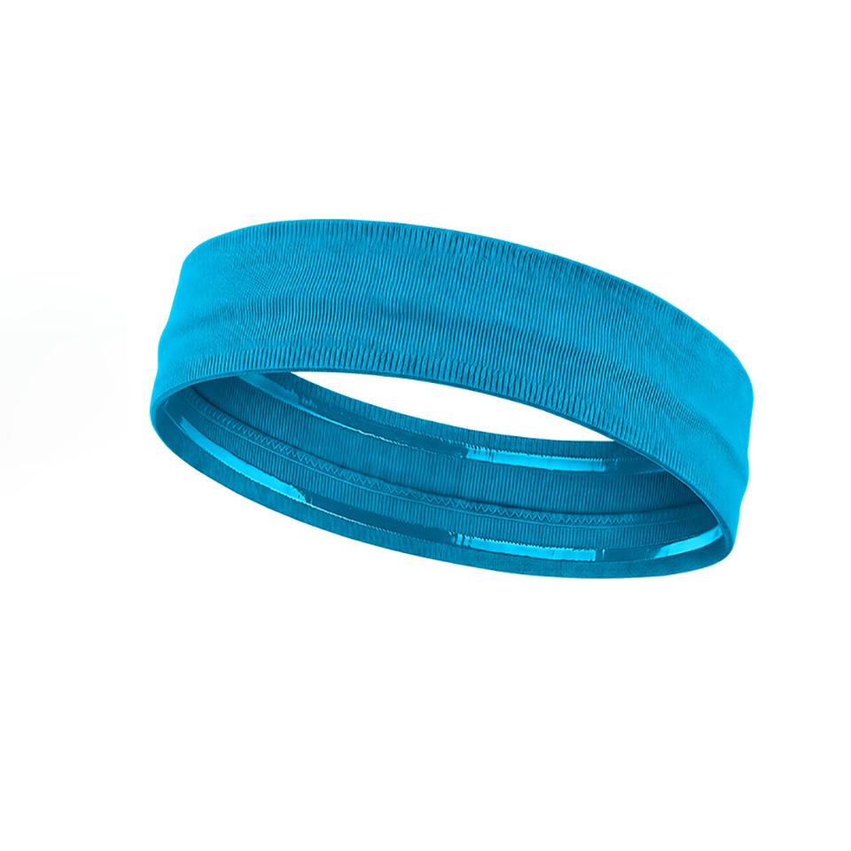 1Pcs Cycling Running Headband Lightweight Breathable Moisture Wicking Sweat Absorbent Seamless Nylon Sports Band Unisex