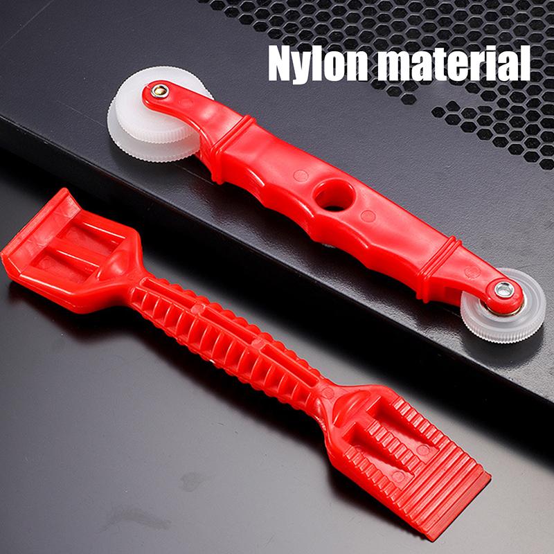 1Pc Auxiliary Pulley Double-Head Pressure Wheel Led Light Strip Window Screen Installation Fixed Repair Roller Hand Tools