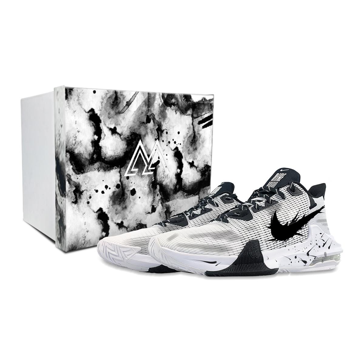 Nike Air Max Impact 3 Low top Basketball Shoes Men s Black White DC3725-100(Team47-AMBOX) 42.5