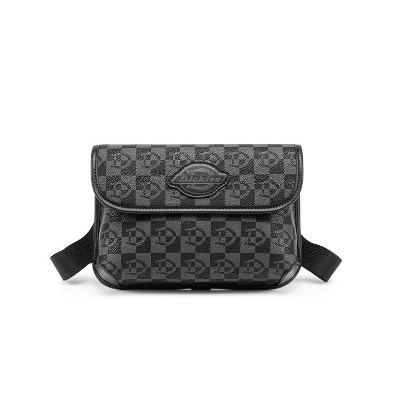 

Новая PU сумка-мессенджер Dickies, сумка через плечо, сумка кросс-боди, унисекс, черная, DK-C093 61.0*11.4*41.9CM