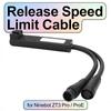 35 km/h Maxhastighet Släppkabel Släpphastighetsbegränsningskabel Passar för Ninebot ZT3 Pro/Pro E Ingen Konfiguration Elsparkcykel Hastighetsupplåsning