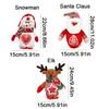 Santa Claus Candy Tote Bag Snowman Candy Handbag Cute Christmas Gift Bag  Kids