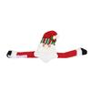 Holiday Christmas Decoration Buckle Man & Snowman Shape Velcro Curtain Buckle for Home Christmas Window Curtain Fixing Decorative Use