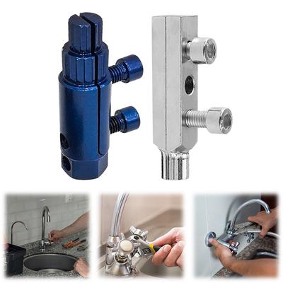 Broken Pipe Thread Extractor Thread Removal Tool Hex Stripped Screw Extractor Set Broken Screw Removal Tool for Pipes