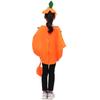Halloween Costume for Adults and Children Pumpkin Costume Pumpkin Hat Pumpkin Bag Costume Set