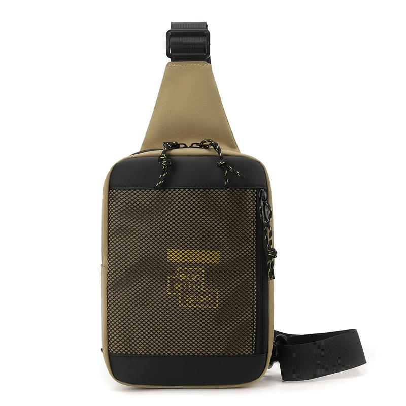Men's Chest Bag Outdoor Sports Shoulder Bag Waterproof Lightweight Outdoor Crossbody Bag