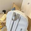 Dot Women's Backpack Large Capacity Student Schoolbag