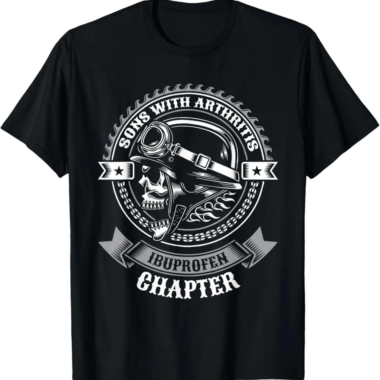 Motorcycle Evolution Retro Motorcycle Biker T-Shirt S