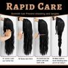 MISS WIG Women's Headband Wig Body Wave Natural Black Wigs with Headband Fake Hair Synthetic Wigs for Black Women