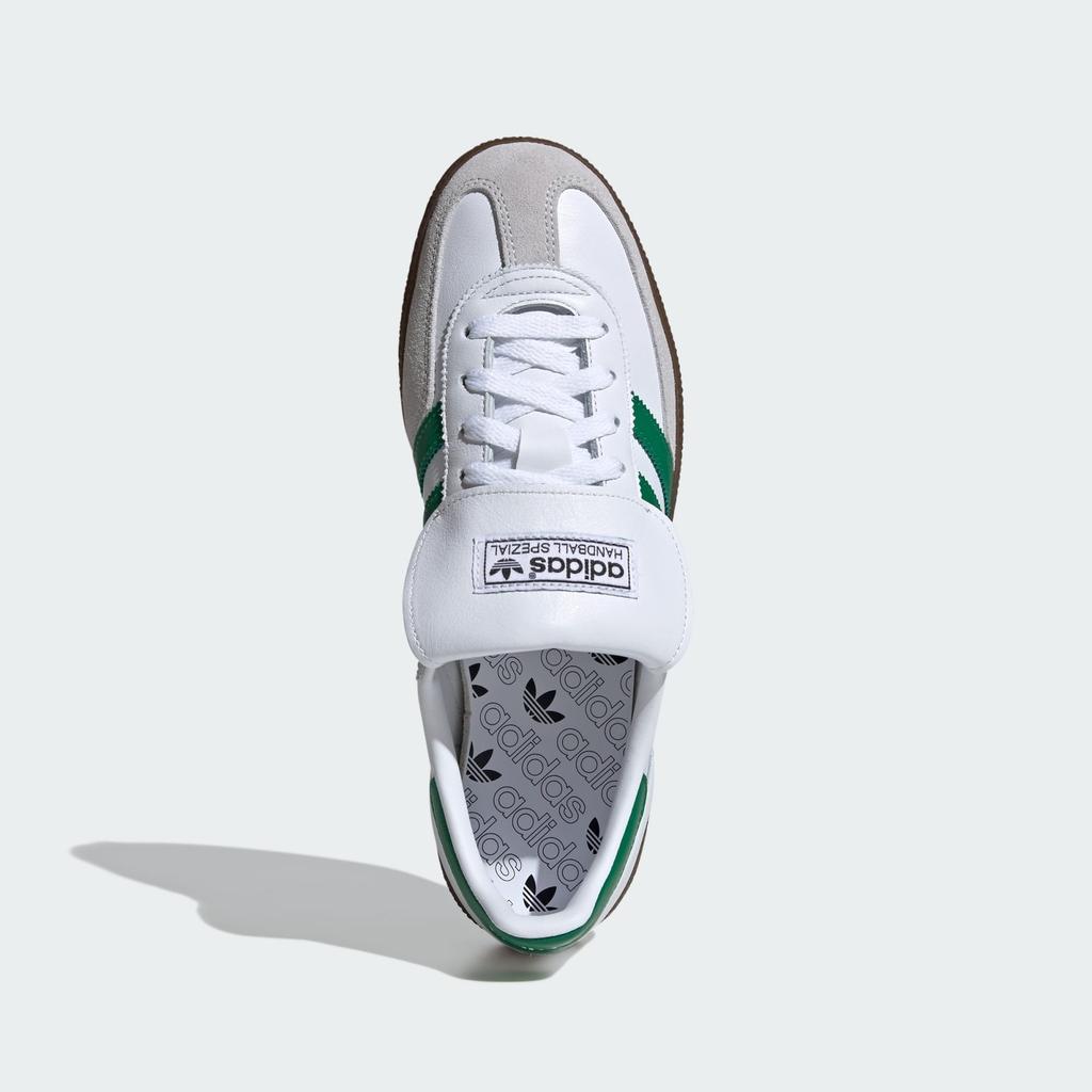 IH0368 Adidas Originals Handball Spezial White Green Ash (Men's)