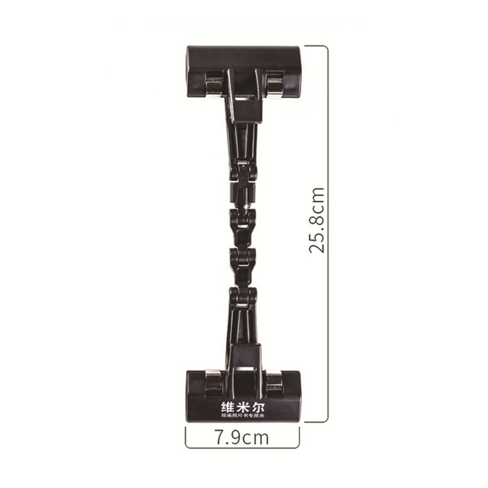 Paper Holder For Typing 2 Pack Document Holder Adjustable For Typing Flexible Documents Holder Foldable Paper Copy Holder Clip Rotatable Handy Artist Supplies Holder For Computer Monitor Canvas Clamp Monitor Paper Holder
