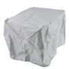 Heavy Duty Outboard Boat Hood Motor Engine Protector Cover Waterproof For 15HP-30HP Gray 600D Oxford Fabric