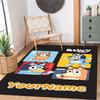 Bluey 108 Personalized Name Floor Rug Office Rug Suitable for Balcony Entryway Decorate room Kitchen Antislip Carpet Office home decor