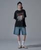 WAARFORWOMAN W1136 Denim Shorts_Dark Blue