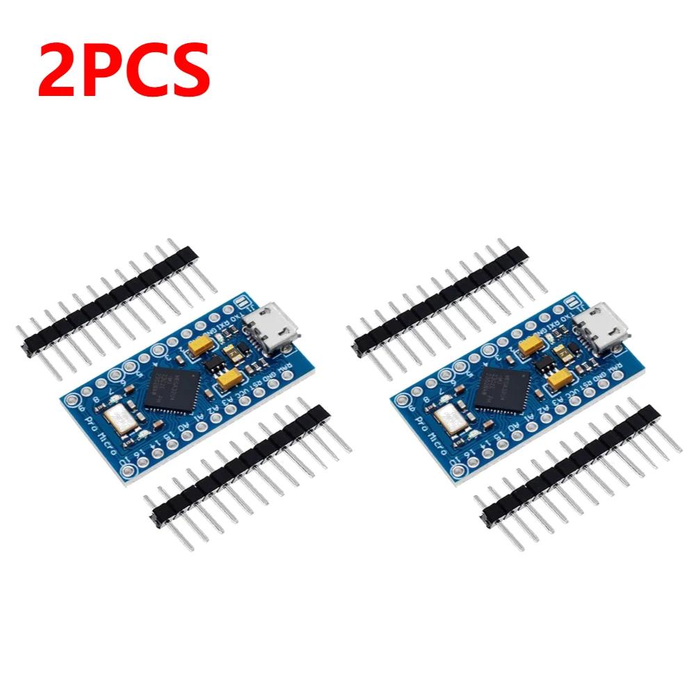 1-10x MICRO/TYPE-C USB Pro Micro for arduino ATmega32U4 5V/16MHz Module with 2 row pin header For Leonardo in stock best quality