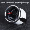 52mm Universal Boat Rudder Angle Indicator 0 190ohm Signal with Rudder Sensor 9 32V Backlight Gauge for Boat YachtBlack
