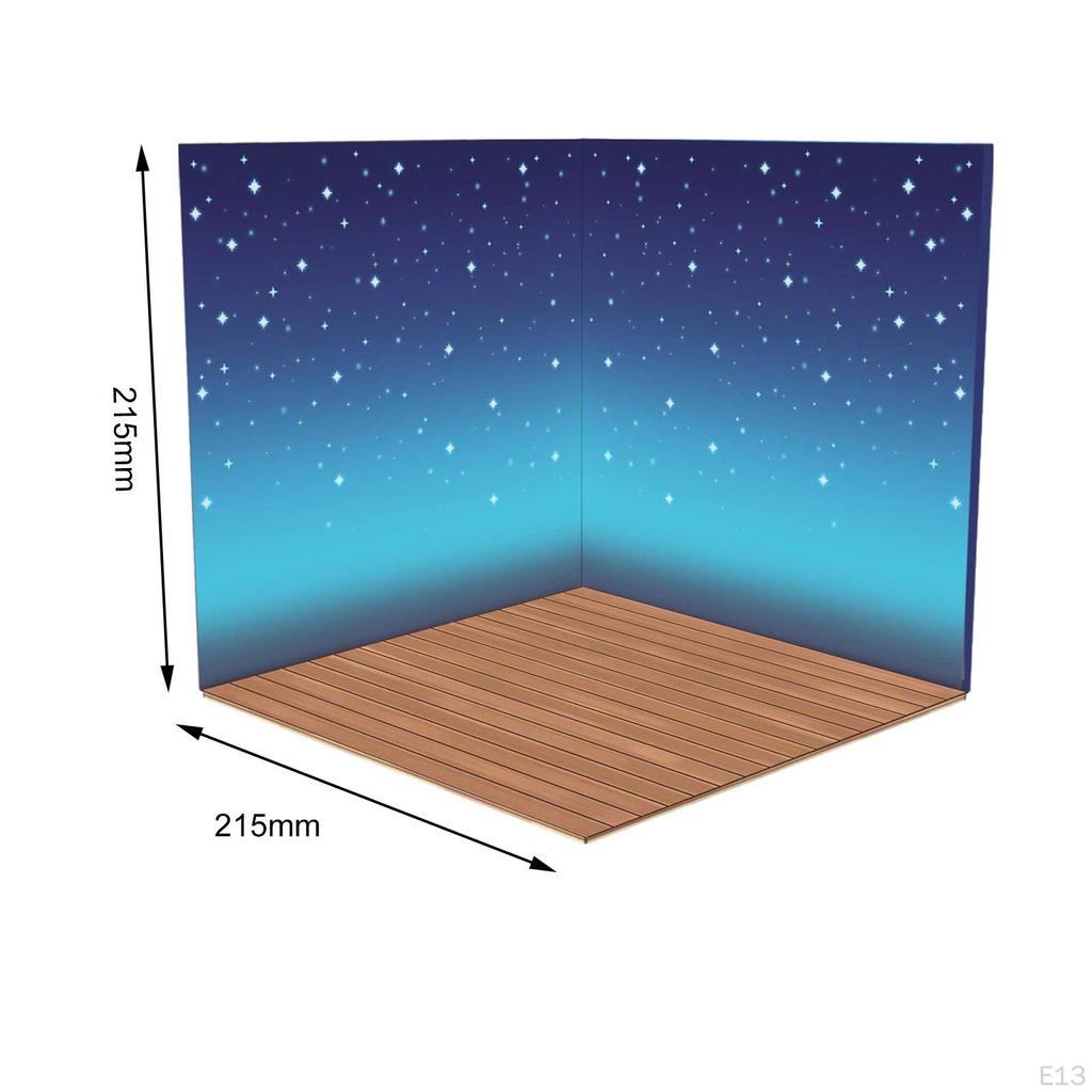 Buy 1/12 Backdrop Scene Model Diorama Simulation Layout Background ...