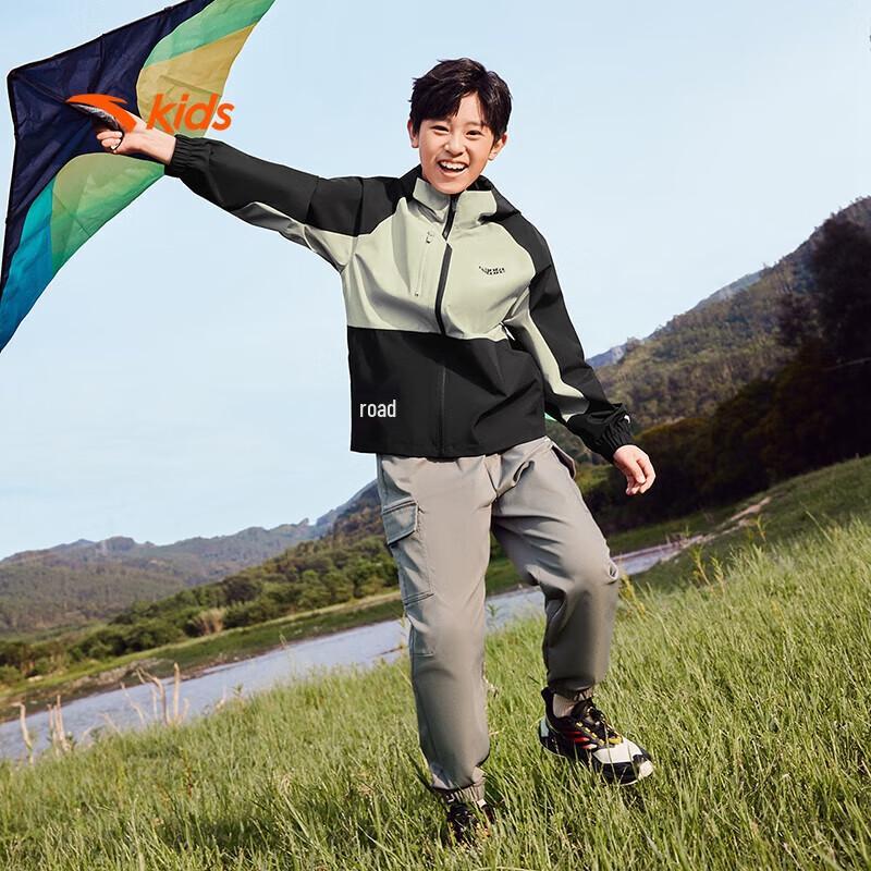 Anta Kids 2025 Spring/Autumn Windproof Softshell Jacket