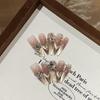 Handmade Golden Flash French Cat Eye Pearl Small Diamond Dusk Removable Wearable Armor