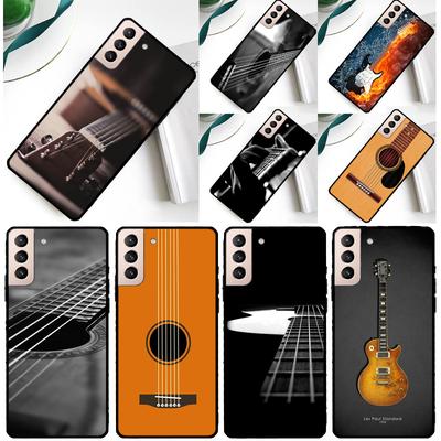 Guitar Music Phone Case For Samsung Galaxy S25 Ultra S24 Ultra S9 S10 S20 S21 S22 S23 Plus S24 FE Cover